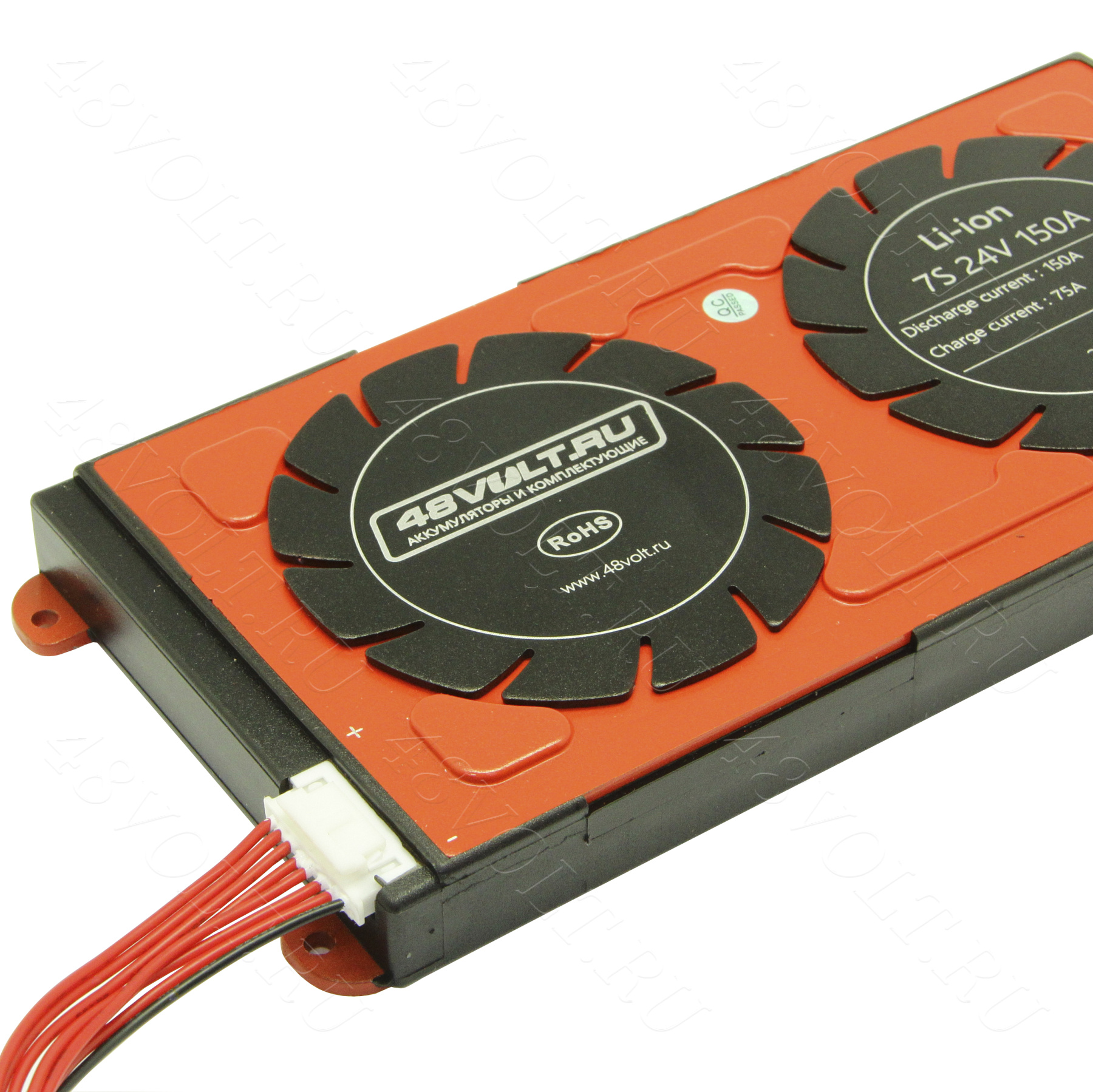 BMS LI-Ion 7S 24V 150A симметрия